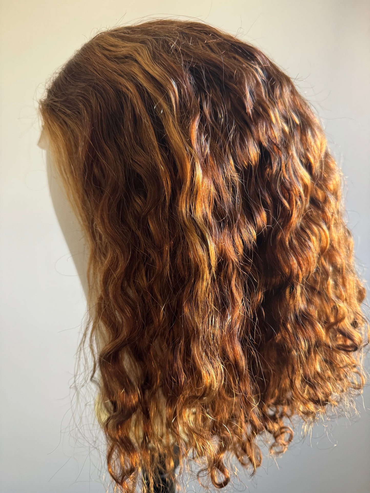 DD 4*4 lace wig 16" Romance curl color:P4/30