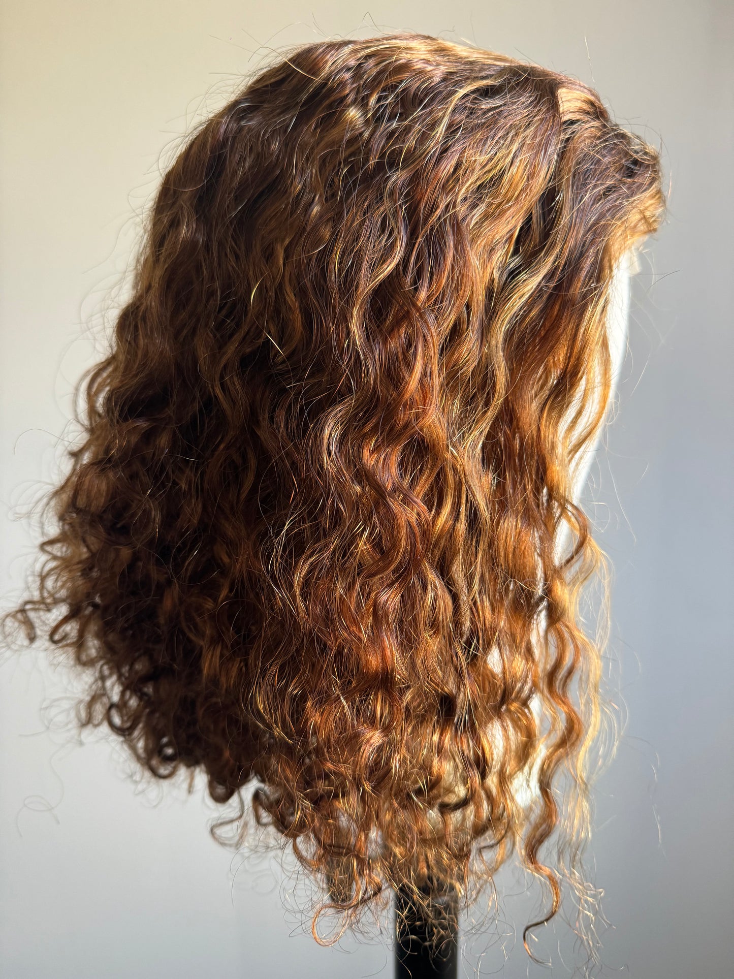 DD 4*4 lace wig 16" Romance curl color:P4/30